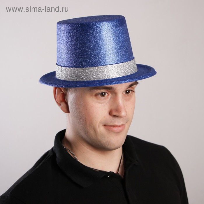 Карнавальная шляпа «Фееричный цилиндр», цвета МИКС - Фото 1