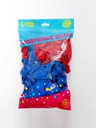 Воздушный шар латексный 12" «9 Мая», голубь, 50 шт. - Фото 3