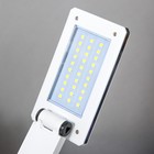 Настольная лампа складная «Современный» 30хLED от батареек/USB бело-черный 24×7×12.5 см - Фото 12