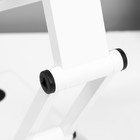 Настольная лампа складная «Современный» 30хLED от батареек/USB бело-черный 24×7×12.5 см - Фото 5