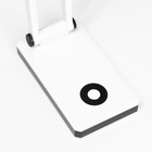 Настольная лампа складная «Современный» 30хLED от батареек/USB бело-черный 24×7×12.5 см - Фото 7