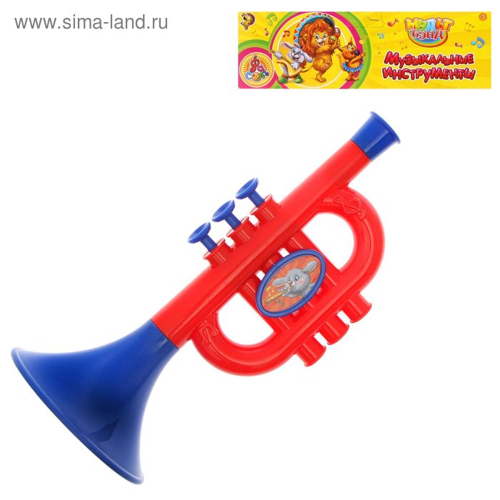 Игрушка музыкальная "Труба" - Фото 1