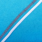 Пелёнка (уголок) махровая для купания, размер 100*100 см, цвет бирюзовый М.701 - Фото 3