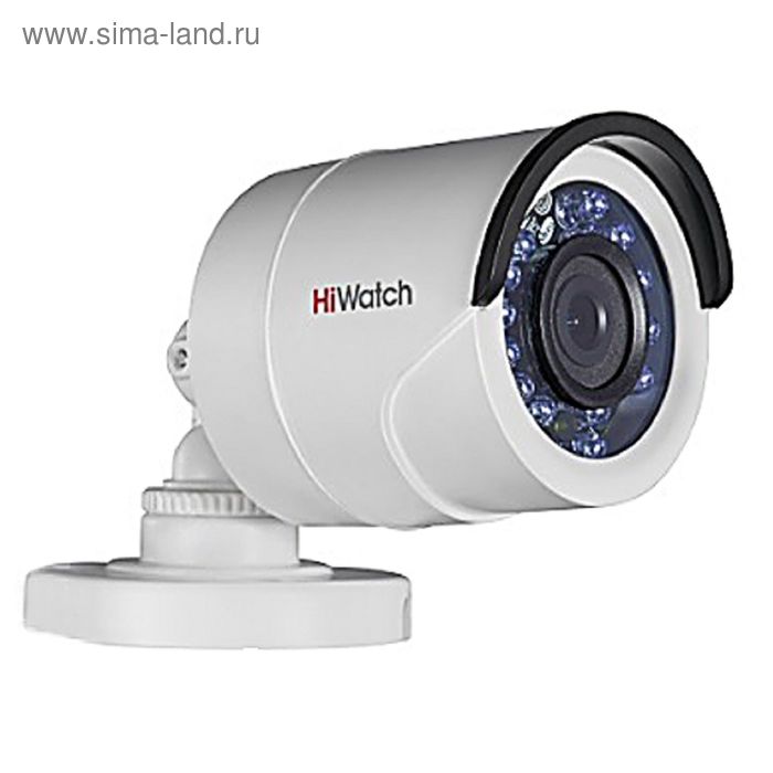 Видеокамера уличная Hiwatch DS-T100 (2.8 mm), TVI, 720 P, 1 Мп - Фото 1