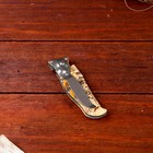 Нож перочинный "Орёл" лезвие 7,5 см, (фиксатор, кнопка) 17см МИКС - Фото 3
