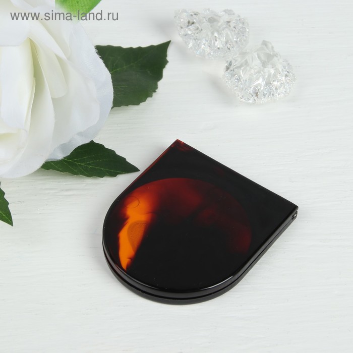 Зеркало складное, фигурное, с двукратным увеличением, двустороннее, цвет МИКС - Фото 1