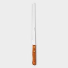 Нож для бисквита, 22 см, деревянная ручка - фото 4565565