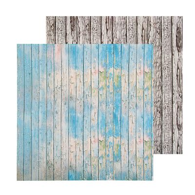 Фотофон двусторонний «Доски окрашенные», 45 × 45 см, переплётный картон, 980 г/м