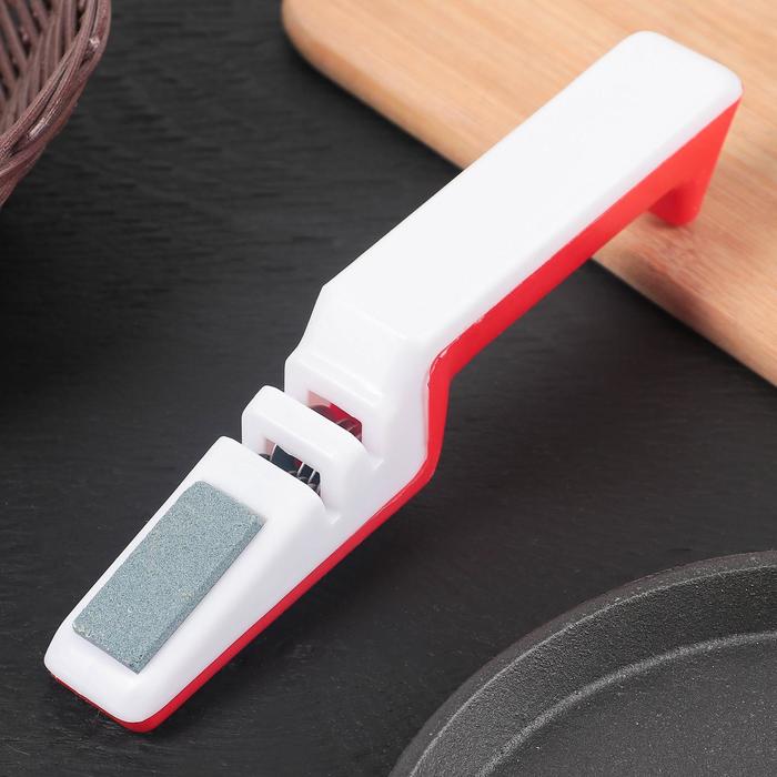 Точилка для ножей Доляна «Стиль», h=19 см - Фото 1