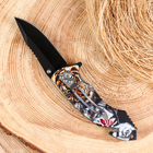 Нож складной "Тигр" 19,5см, клинок 85мм/1,2мм, микс - Фото 23