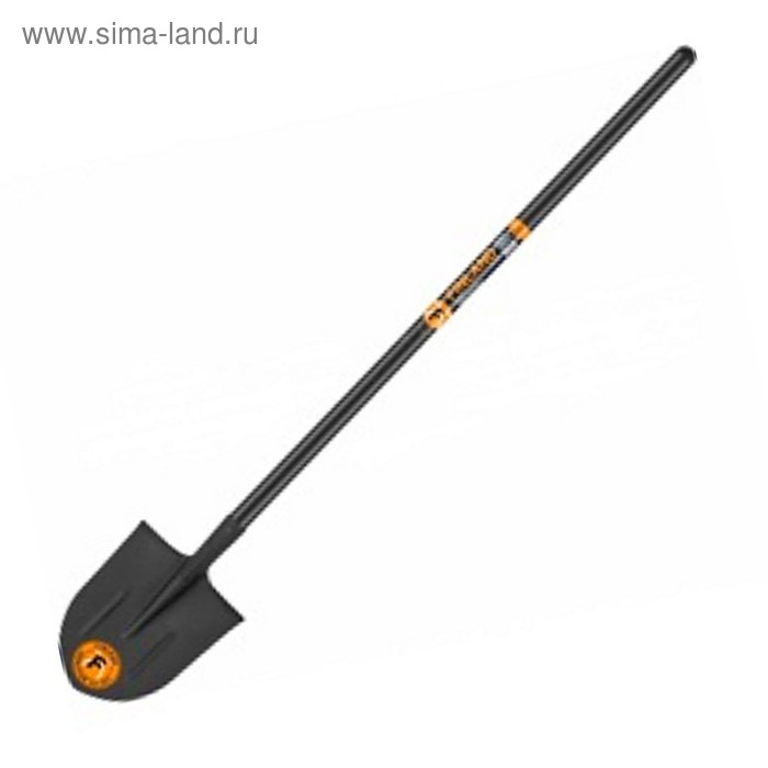 Лопата штыковая, острая, L = 160 см, с удлинённым деревянным черенком, FINLAND - Фото 1