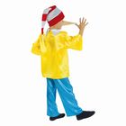 Карнавальный костюм "Буратино", рубашка, штаны, колпак, нос, р-р 56, рост 98-104 см - Фото 2