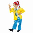 Карнавальный костюм "Буратино", рубашка, штаны, колпак, нос, р-р 60, рост 110-116 см - Фото 1