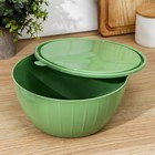 Салатник с крышкой Giaretti Fiesta, 2.8 л, пластик, МИКС - Фото 8