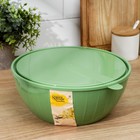 Салатник с крышкой Giaretti Fiesta, 5 л, пластик, микс - Фото 4