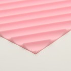 Силиконовый коврик рельефный Доляна «Полосы», 18×24,5×0,5 см, цвет розовый - Фото 2