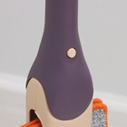 Швабра с отжимом Доляна, двусторонняя насадка из микрофибры 38×12 см, стальная ручка 134 см - фото 8302819