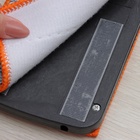 Швабра с отжимом Доляна, двусторонняя насадка из микрофибры 38×12 см, стальная ручка 134 см - Фото 6