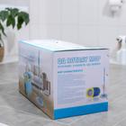 Набор для уборки: ведро на ножках с педальным отжимом и металлической центрифугой 8,5 л, швабра, запасная насадка из микрофибры, цвет МИКС - Фото 13