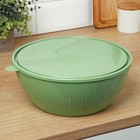 Набор салатников с крышками Giaretti Bono, 3 шт.: 5 л, 2.8 л, 1.7 л, пластик, МИКС - Фото 3