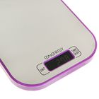 Весы кухонные ENERGY EN-411, электронные, до 5 кг, фиолетовые - Фото 2
