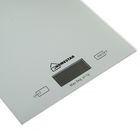 Весы кухонные HOMESTAR HS-3006, электронные, до 5 кг, серебристые - фото 8302846