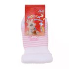 Носки детские махровые, розовый, размер 4-6 (0-3 мес) - Фото 2