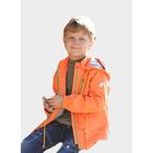 Ветровка для мальчика "Кевин", рост 116 см, цвет оранжевый 11-140 - Фото 1