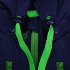 Ветровка для мальчика "Кевин", рост 128 см, цвет синий/зелёный 11-140/3 - Фото 3