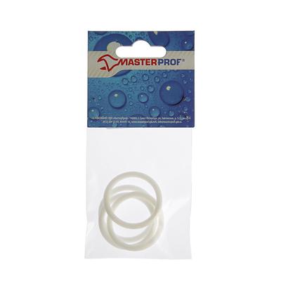 Прокладка силиконовая Masterprof ИС.030065, для пробки и переходника радиатора 1", 4 шт.