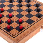 Набор игр дерево 2 в 1 (нарды, шашки) 2х19,5х18 см - Фото 5