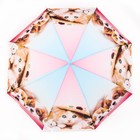 Зонт - трость детский «Зверюшки», полуавтоматический, 8 спиц, R=41/47 см, d=82 см, МИКС - Фото 7