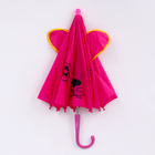 Зонт детский механический «Животные», r=25см, с ушками, цвет МИКС - фото 9161881