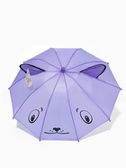 Зонт детский механический «Животные», r — 24 см, с ушками, цвет МИКС - Фото 5