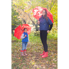 Зонт детский полуавтоматический "Однотонный", r=41см, цвет красный, МИКС - Фото 8