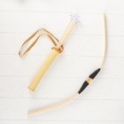 Детское оружие деревянное «Лук», средний, 3 стрелы, колчан - Фото 5