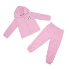 Комплект для девочки (джемпер, брюки), рост 98 см (56), цвет розовый - Фото 1
