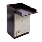 Комод детский пеленальный Фея 1560, 4 выдвижных ящика, цвет венге/бежевый - Фото 2