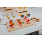 Форма пластиковая одноразовая для фуршета Square, 90 мл, прозрачная - Фото 5