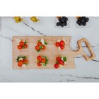 Форма пластиковая одноразовая для фуршета Square, 90 мл, прозрачная - Фото 6