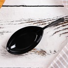 Форма одноразовая для фуршетов Fish, 20 мл, 12 см, цвет чёрный - Фото 3