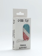 Пемза для педикюра, с подвесом, 9×4 см, в коробке, разноцветная - Фото 6