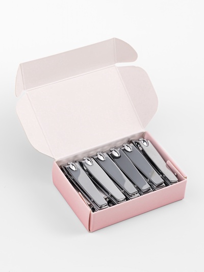 Кусачки книпсер маникюрные, с пилкой, 5.5 см, в коробке