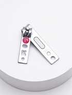 Кусачки книпсер маникюрные, с пилкой, 5.5 см, в коробке, МИКС - Фото 4