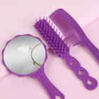 Набор парикмахерский, 3 предмета, цвет МИКС - Фото 2