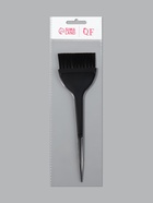 Кисть для окрашивания волос, широкая, 21×6 (±1) см, чёрная - Фото 4