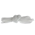 Шнурки для обуви, плоские, 8 мм, 120 см, фасовка 25 шт, цвет белый (комплект 25 шт) - фото 26697470