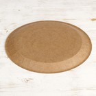 Бумажная тарелка крафт 23×23 см - Фото 3