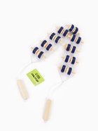 Массажёр-лента для спины, 9 звеньев, деревянный, с шипами, 84×7.5×3 см, МИКС - Фото 1