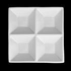 Менажница, 4 секции, 15×15 см, - Фото 2